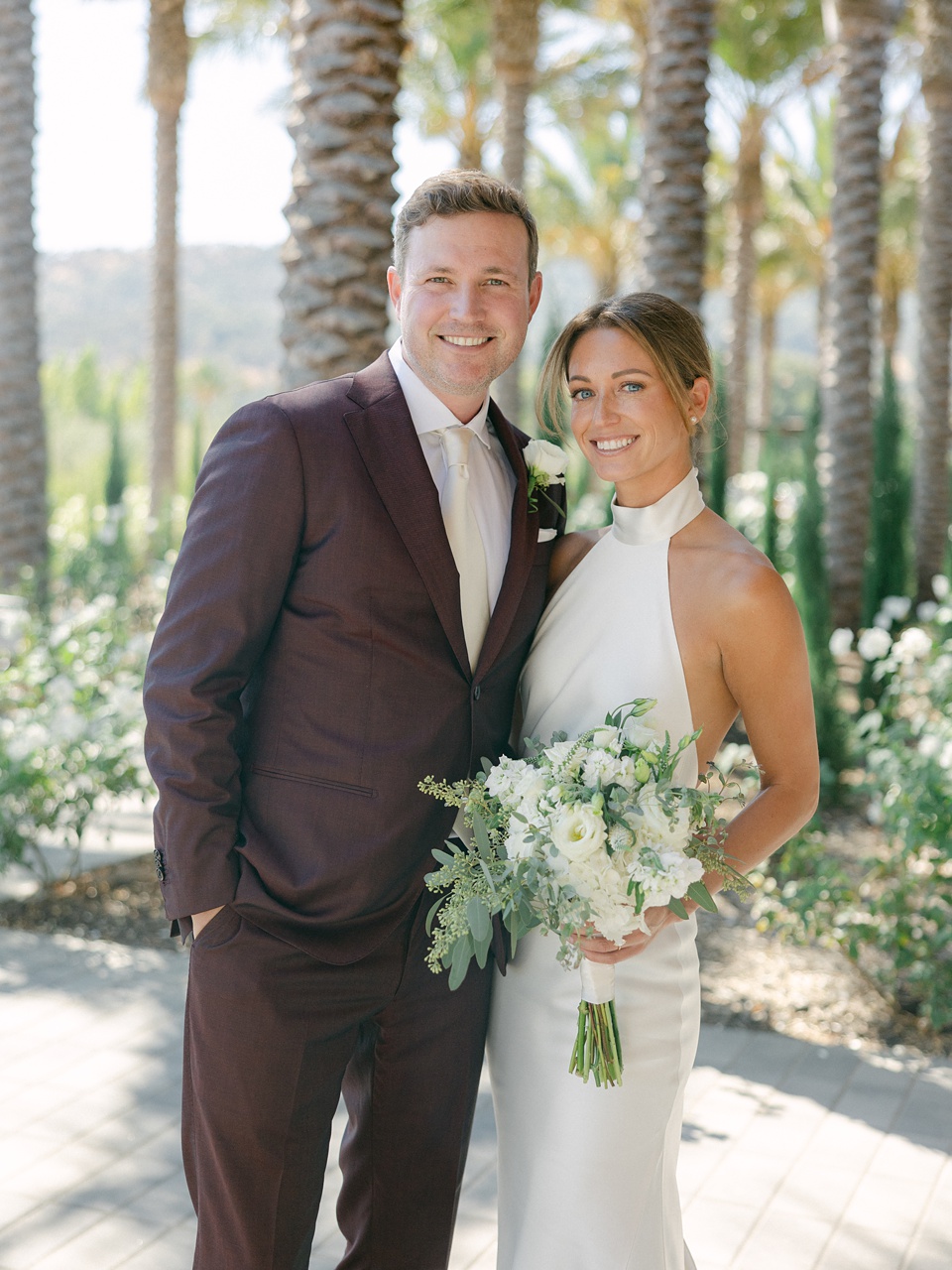 Hayley \u0026 Mark's elegant Napa wedding at Caymus Winery, image size:960x1280