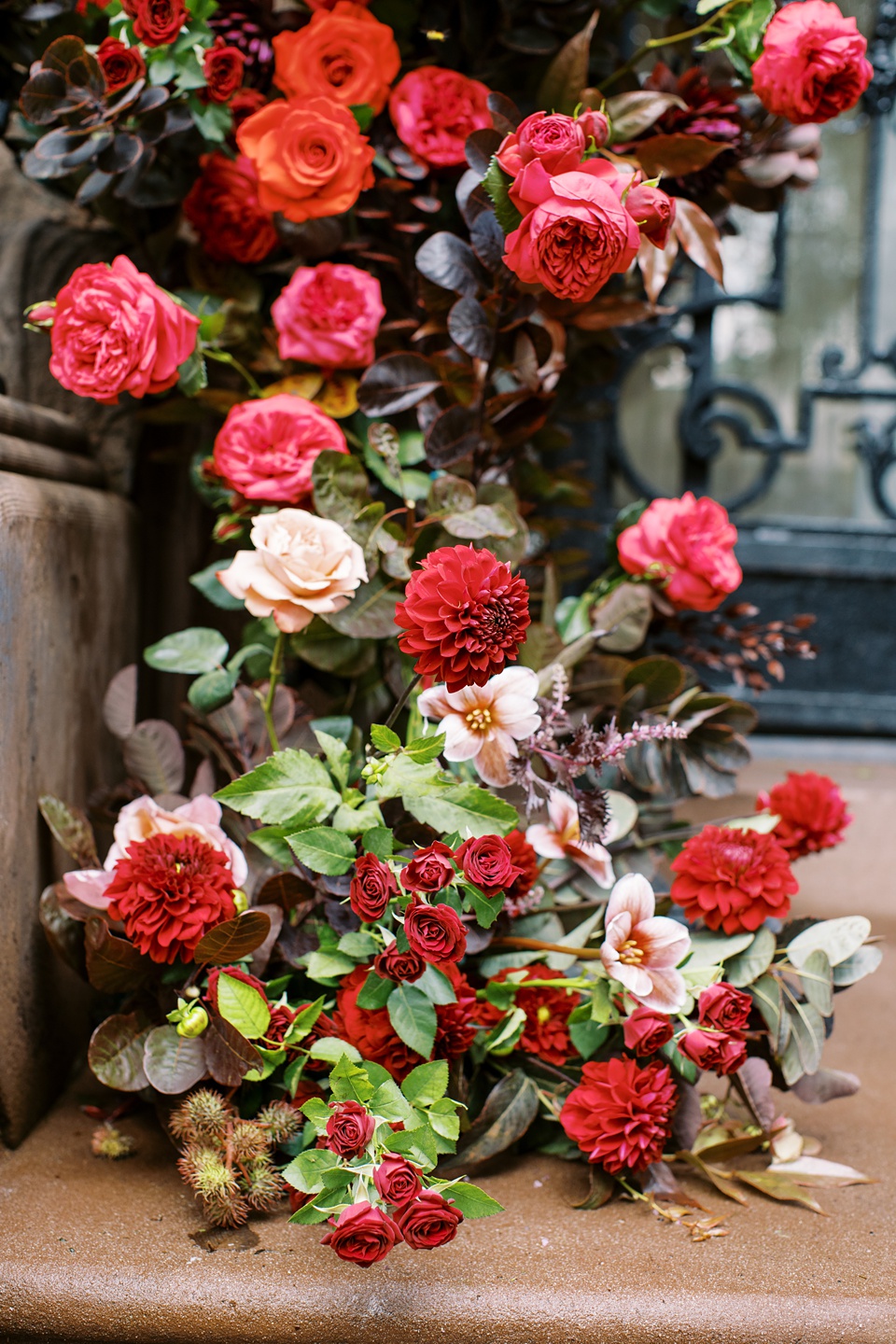 nyc stoop wedding,nyc film wedding photographer