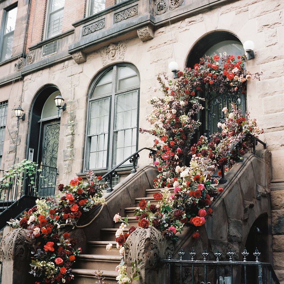Reception at Monkey Bar with Vintage New York Vibes,nyc film wedding photographer