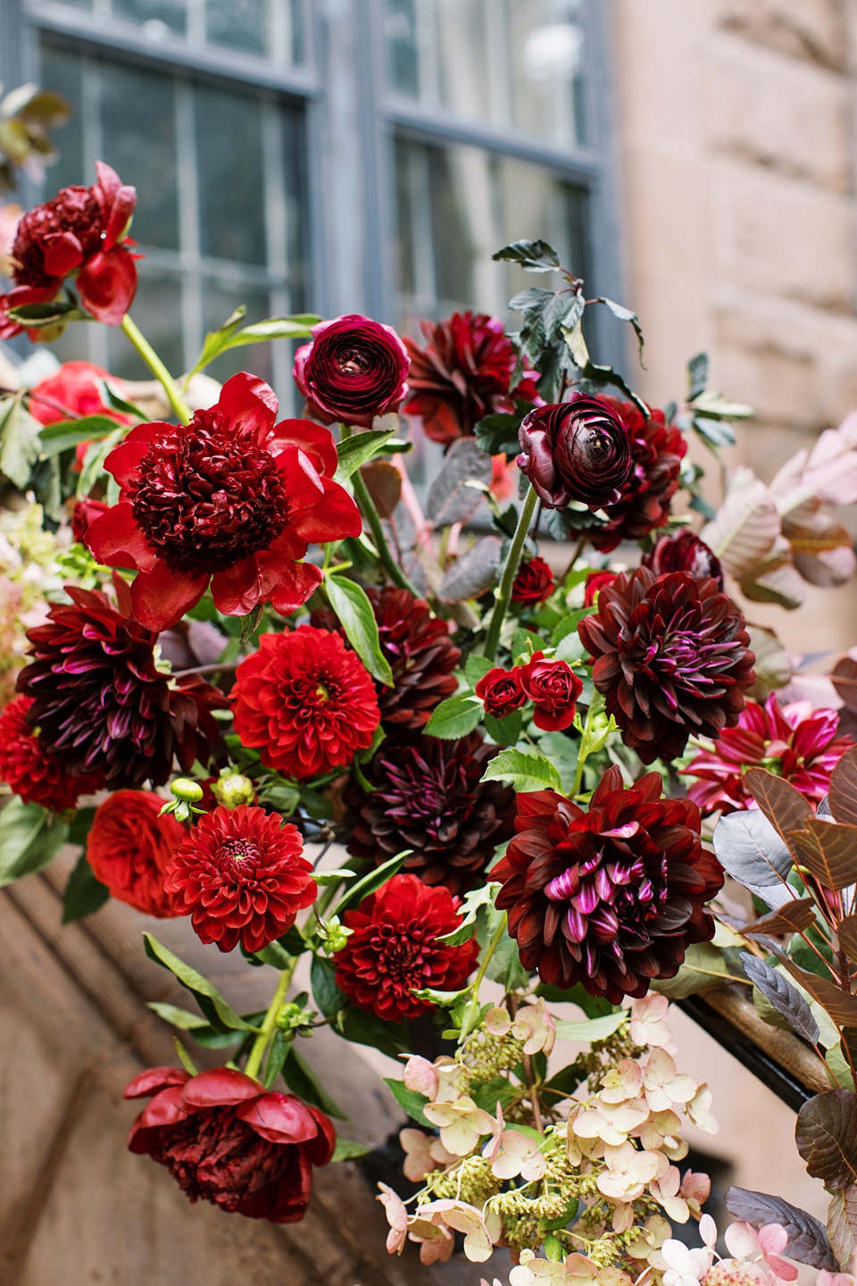 nyc film wedding photographer,nyc stoop wedding