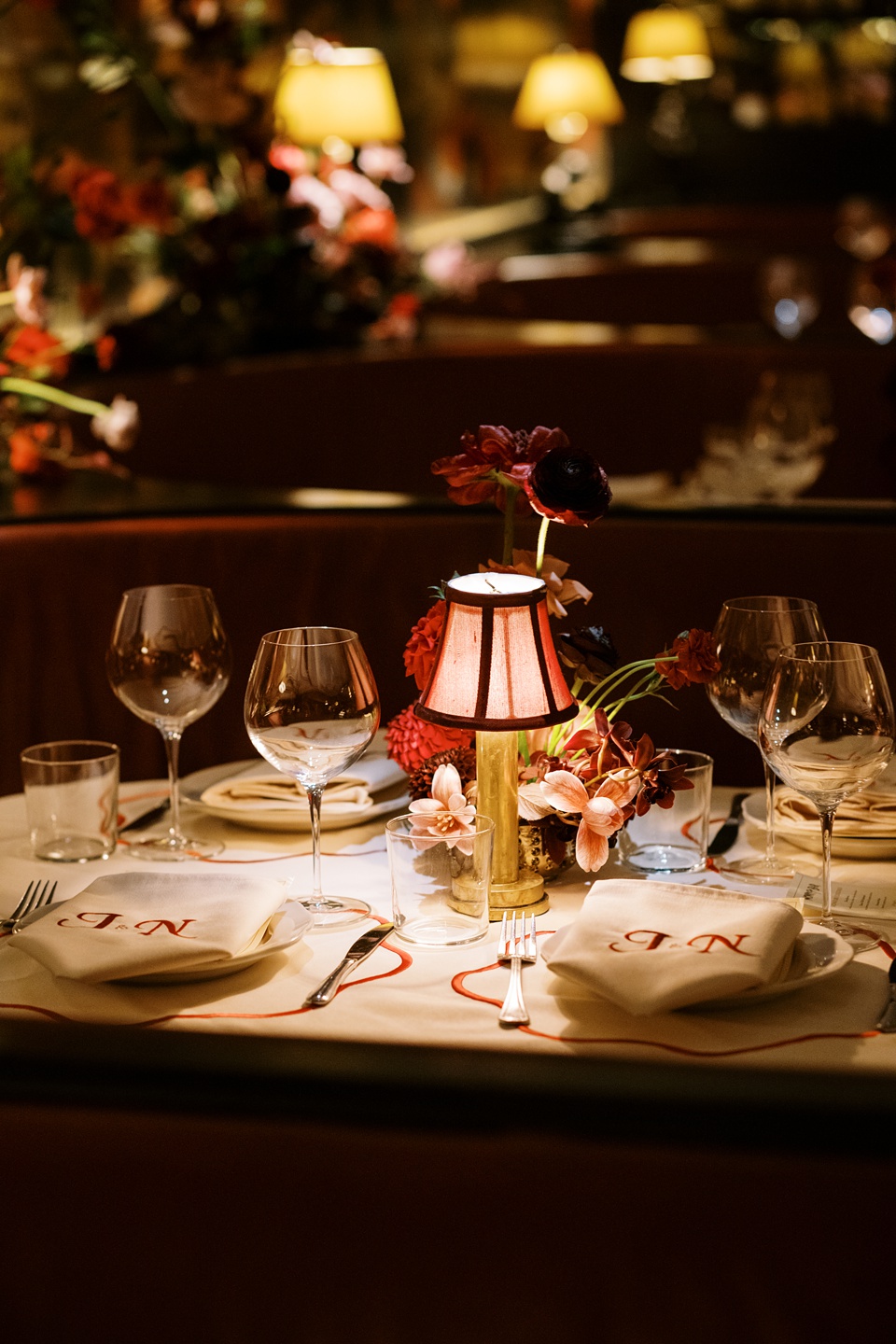 Reception at Monkey Bar with Vintage New York Vibes,nyc stoop wedding