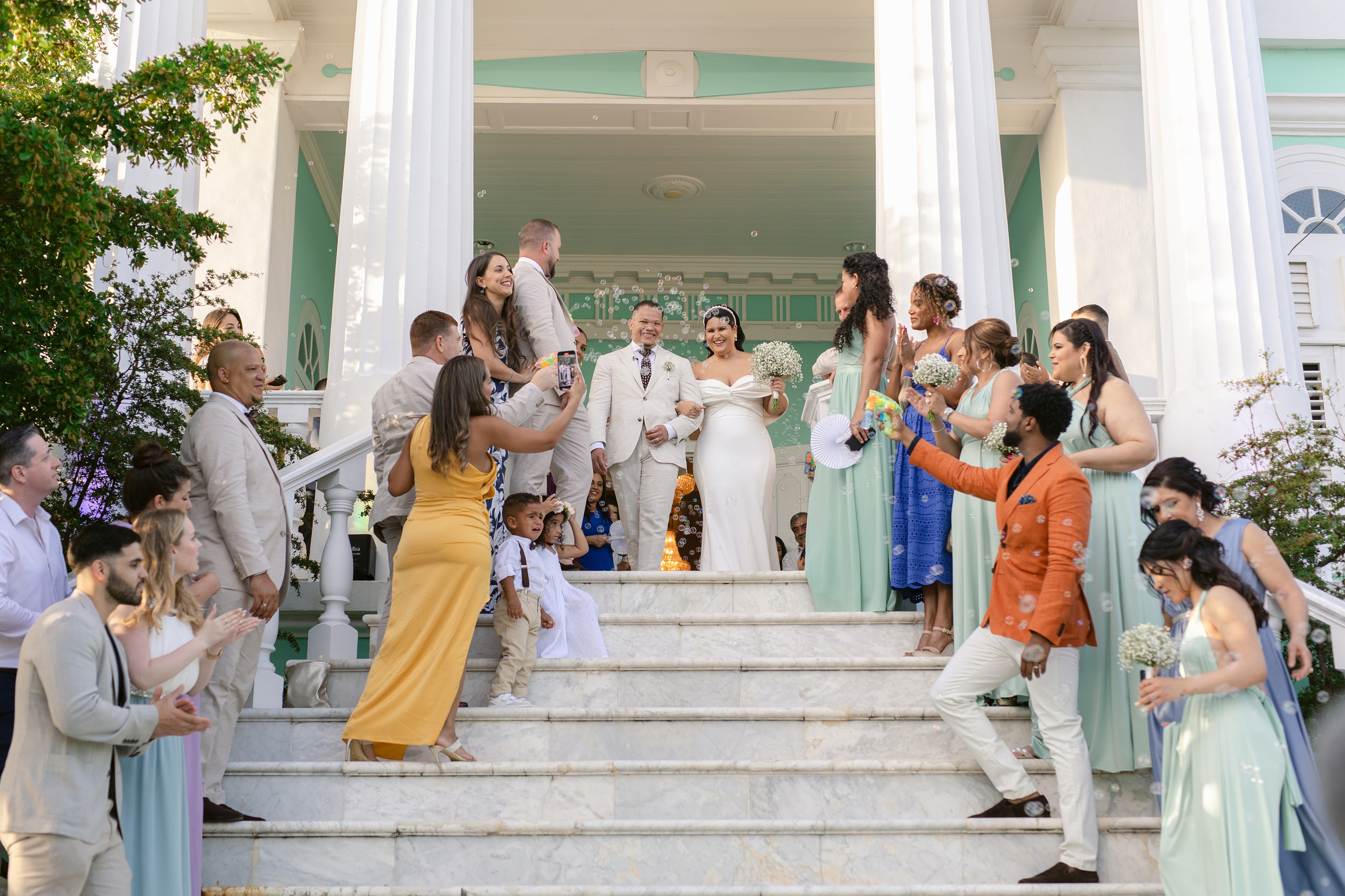 Villa Maria Curacao Wedding Photography Milla Nova Wedding Dress designer,Caribbean