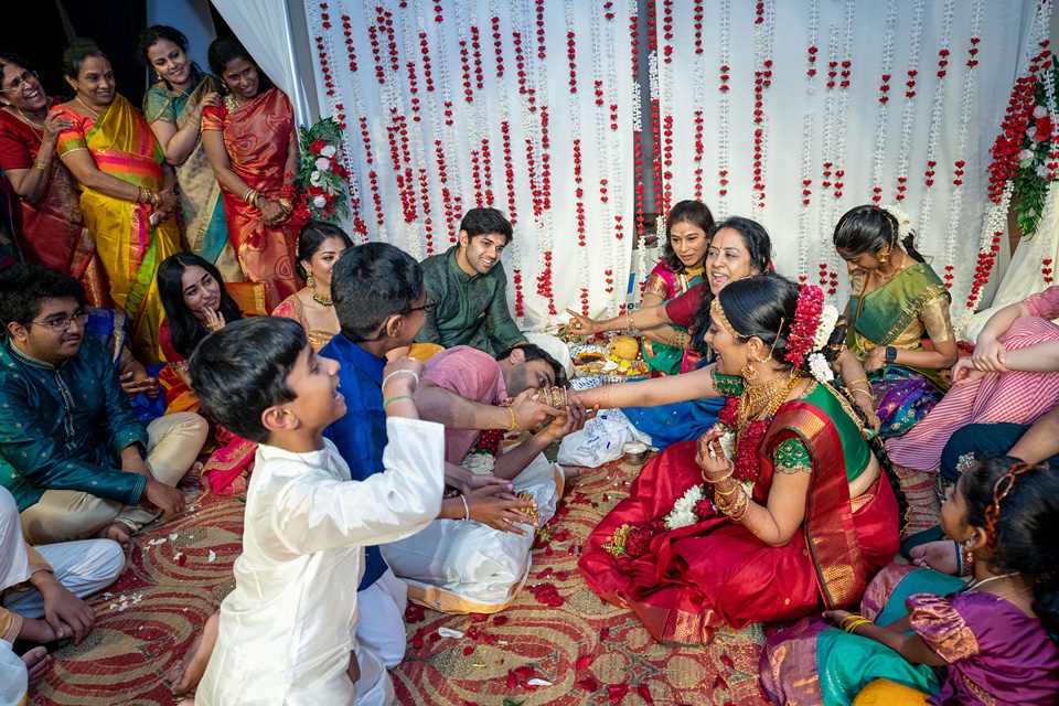 Nivi + Kousik, South Indian Wedding Livermore Hindu Temple