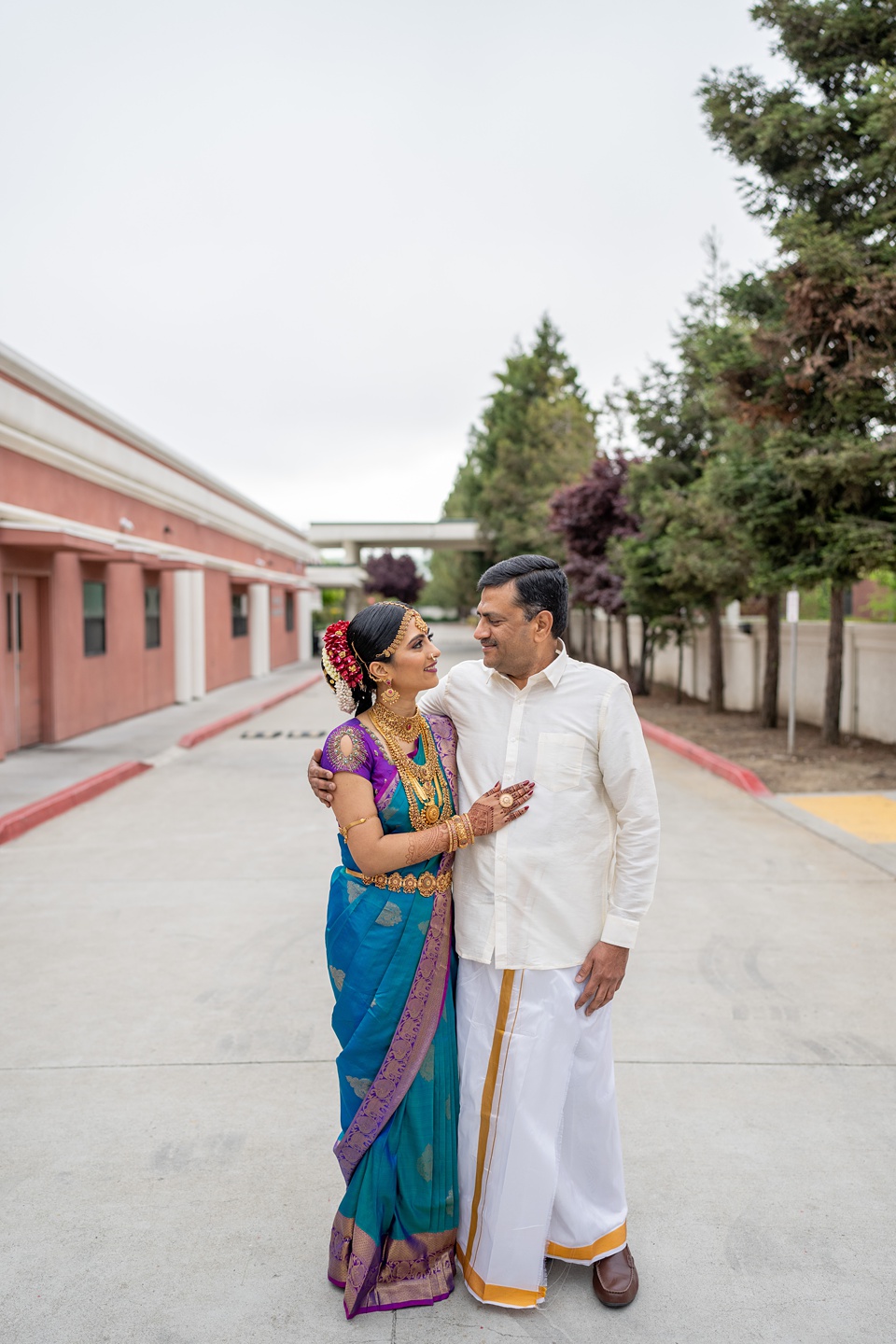 Nivi + Kousik, South Indian Wedding Livermore Hindu Temple