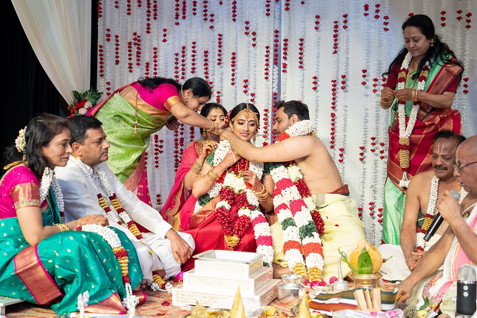 Nivi + Kousik, South Indian Wedding Livermore Hindu Temple