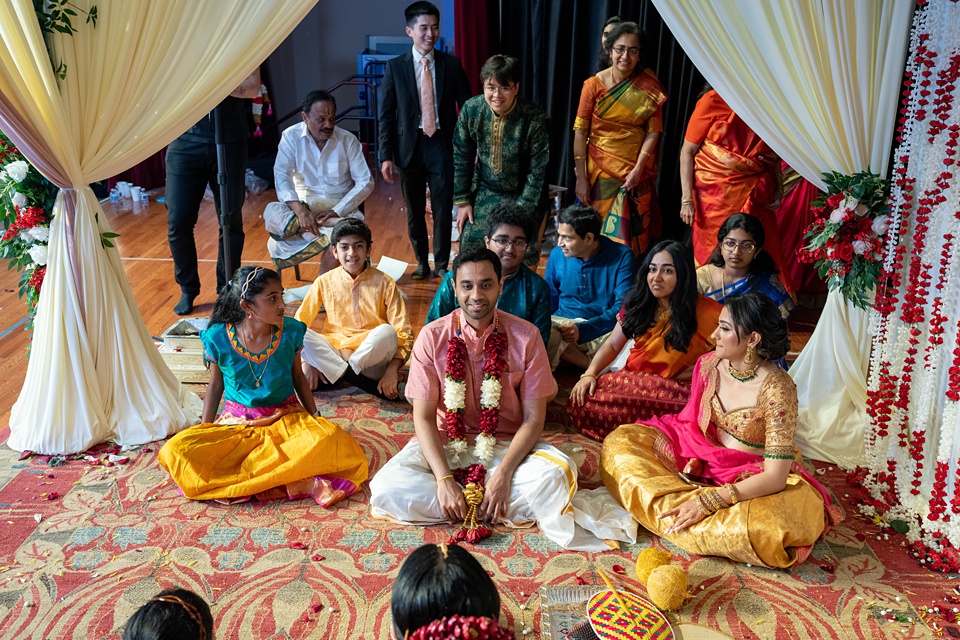 Nivi + Kousik, South Indian Wedding Livermore Hindu Temple