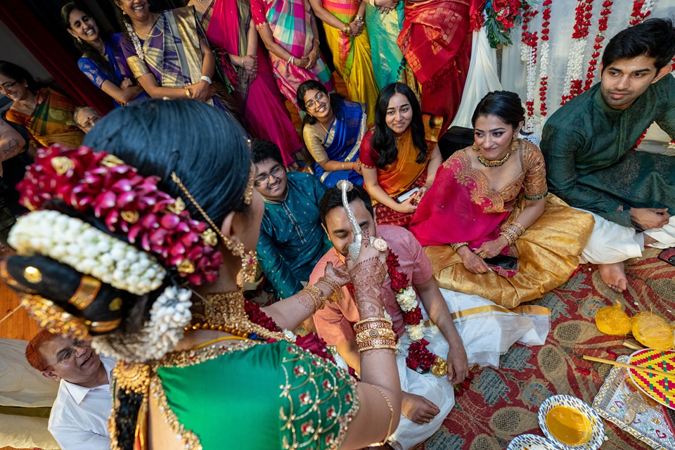 Nivi + Kousik, South Indian Wedding Livermore Hindu Temple