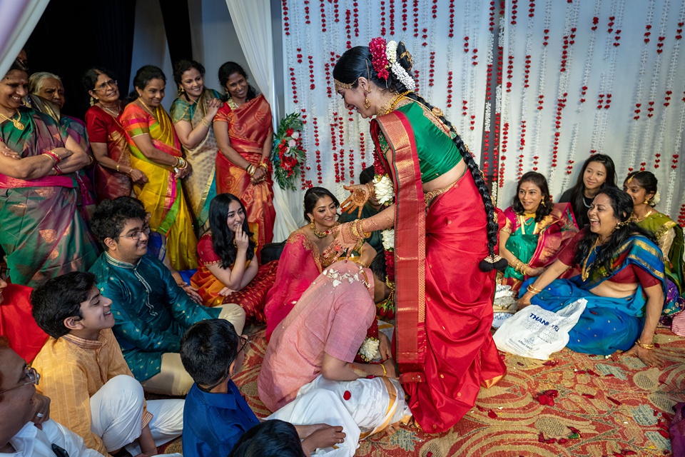 Nivi + Kousik, South Indian Wedding Livermore Hindu Temple