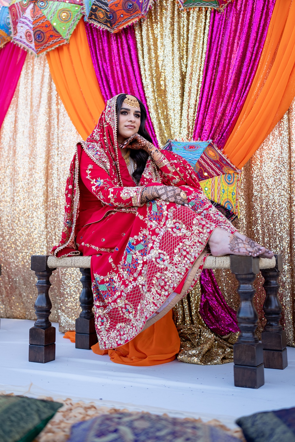 Nomi Ansari. Jewel | Beautiful bridal dresses, Bridal wear, Bridal lehenga  red