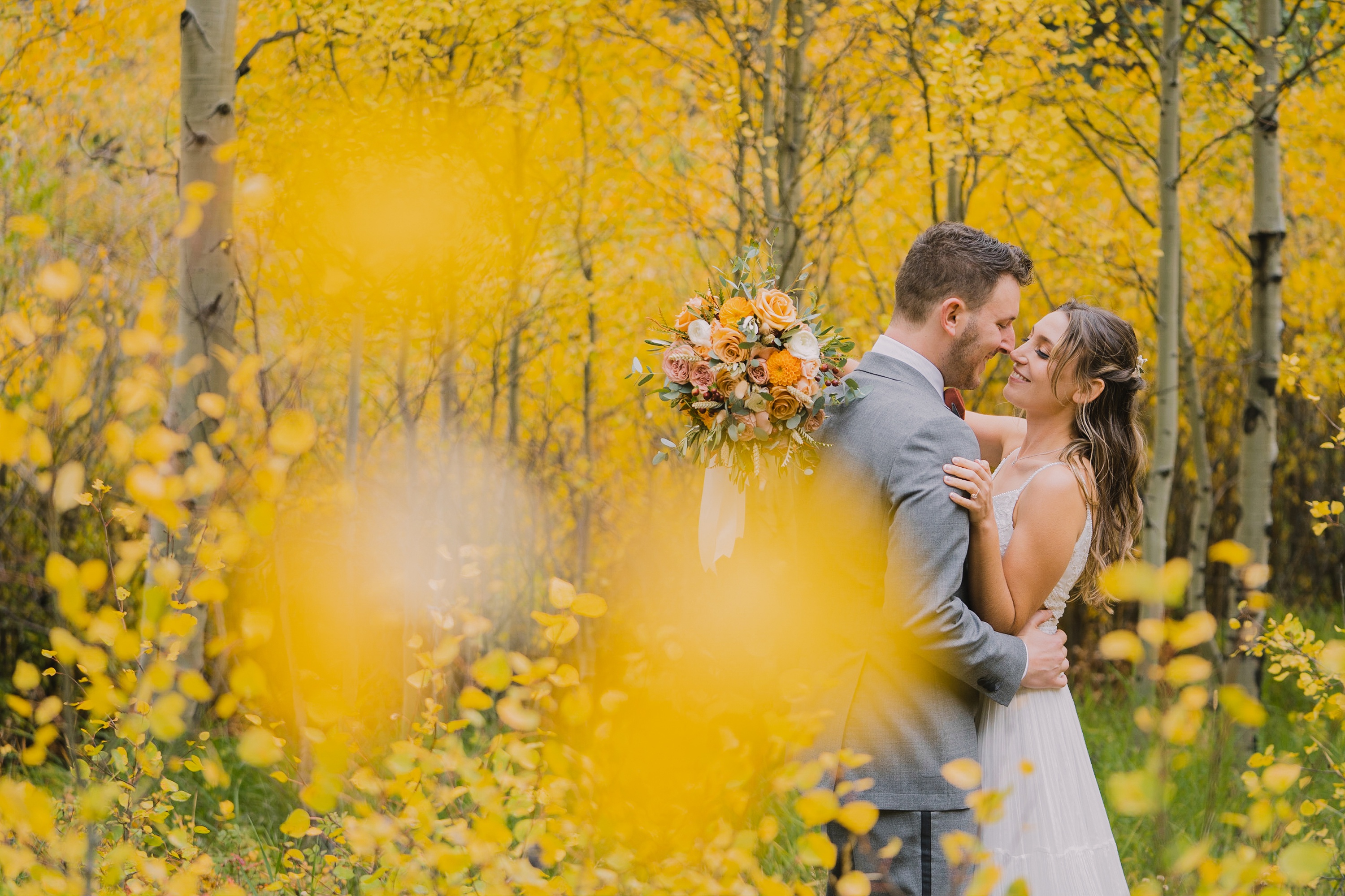 Courtney + Mike | Blackstone Rivers Ranch Wedding in Fall - Denver Wedding  Photographers - Elevate BlogDenver Wedding Photographers – Elevate Blog