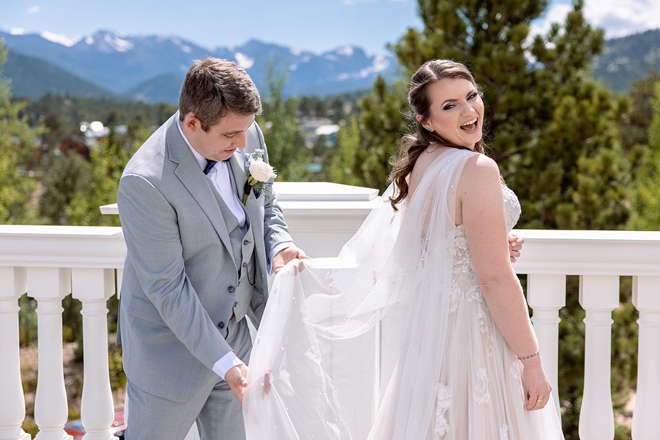 Yvonne + Chris | Wedding at The Stanley's Pavilion in Estes