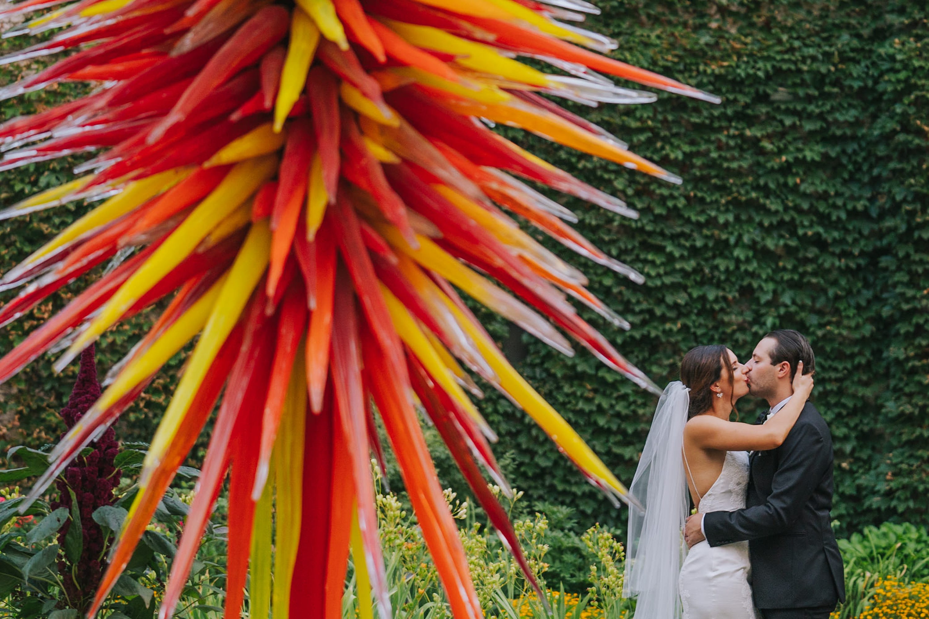 garden wedding,denver botanic gardens